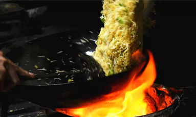 【一镇一味·米山镇】米山炒炉面 